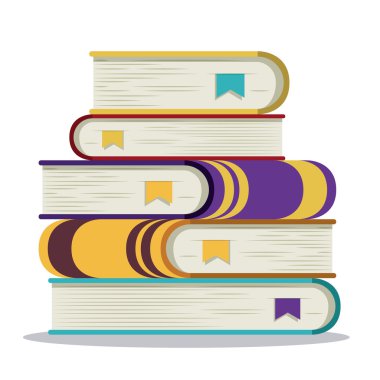 Kitaplar grup Kütüphane tasarım