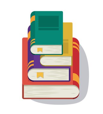 Kitaplar grup Kütüphane tasarım