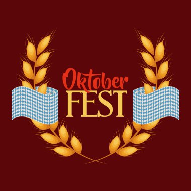 Oktober fest davet afişi