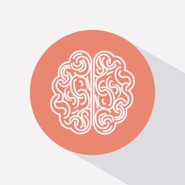 Daire içinde beyin organ