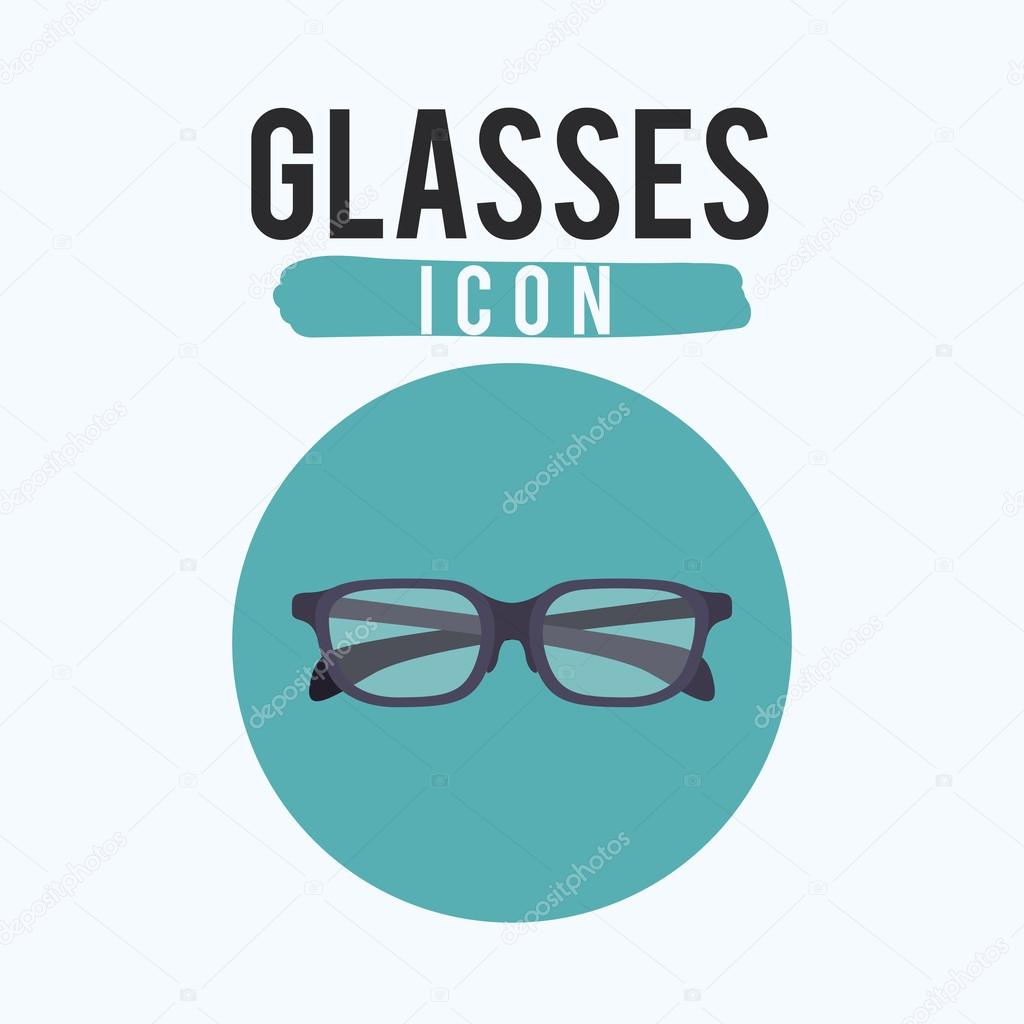 Black fashion glasses design