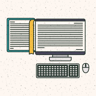 EBook ve bilgisayar gadget tasarım