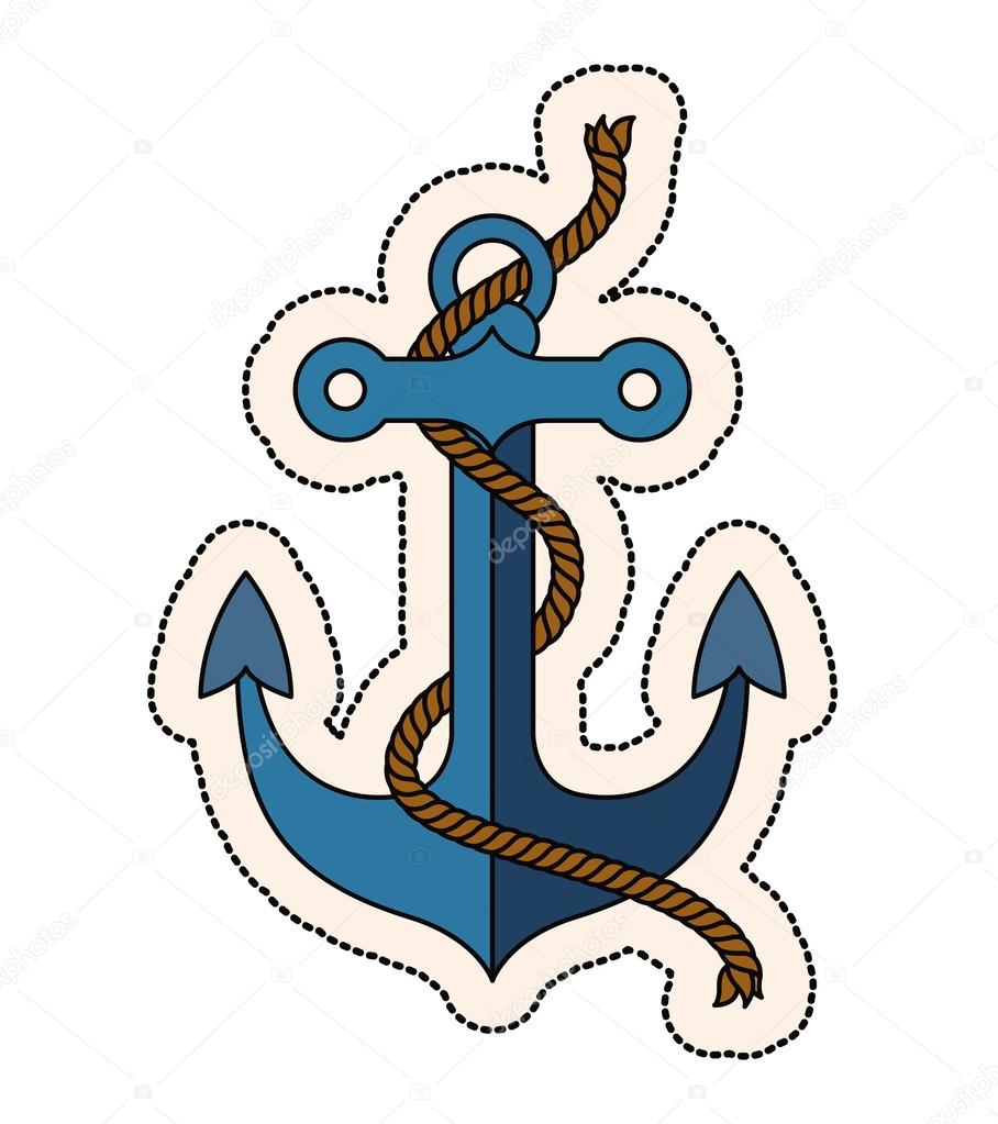 Anchor Tattoo, anchor, outline, deposit, Tattoo, icon Design