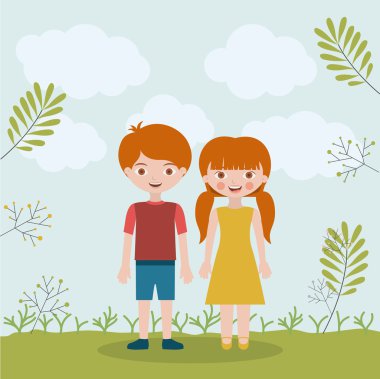 Kardeş ilişki dikey tasarım