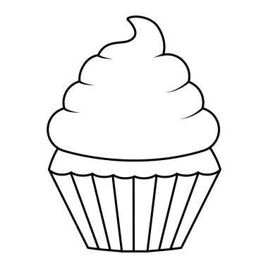 Muffin tatlı tasarım