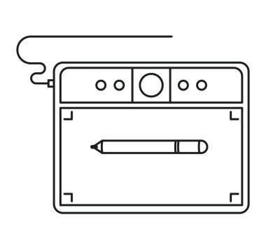 İzole ve siluet tasarım kurulu Tasarla