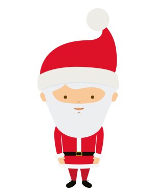 Mutlu Noeller tasarım Noel Baba çizgi film