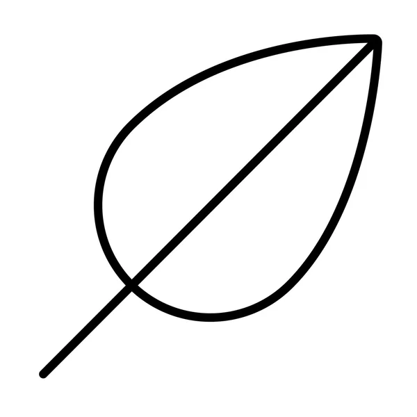 Дизайн ізольованих листових рослин — стоковий вектор