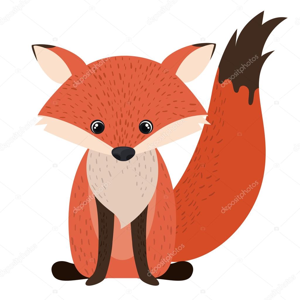 Fuchs Comicfigur Fuchs Comicfigur