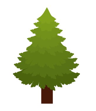 Çam ağacı Merry Christmas tasarım