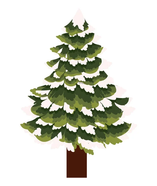 松树上的圣诞设计 — 图库矢量图片
