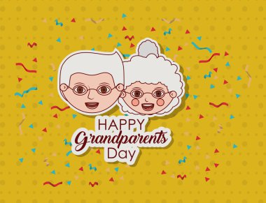 Yaşlı kadın ve erkek tasarım