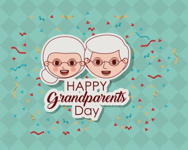 Yaşlı kadın ve erkek tasarım