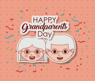 Yaşlı kadın ve erkek tasarım