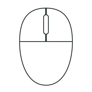 İzole fare cihazlı tasarım