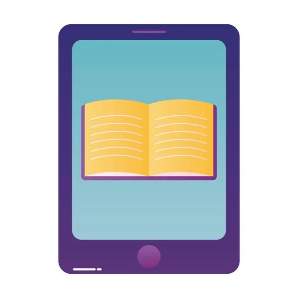 Ebook belül tabletta vektor kialakítása — Stock Vector