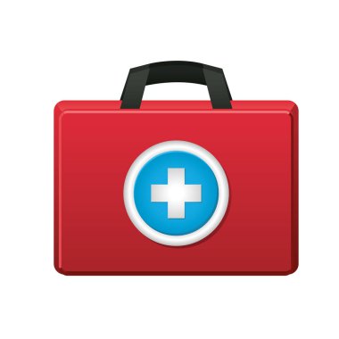 Beyaz arkaplanda ilk AID paket simgesi