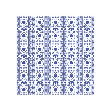 Meksika kalbi ve güneş simgeleri beyaz arkaplanda renk deseni