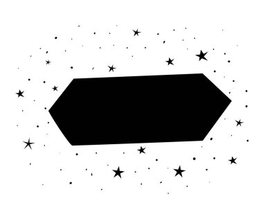 Beyaz arkaplanda dikdörtgen simgesi