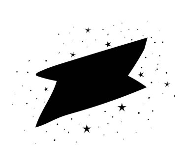 Beyaz arkaplan üzerindeki renk balatasının şekli