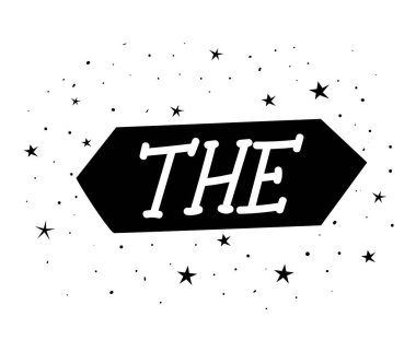 Beyaz arkaplan üzerinde harf