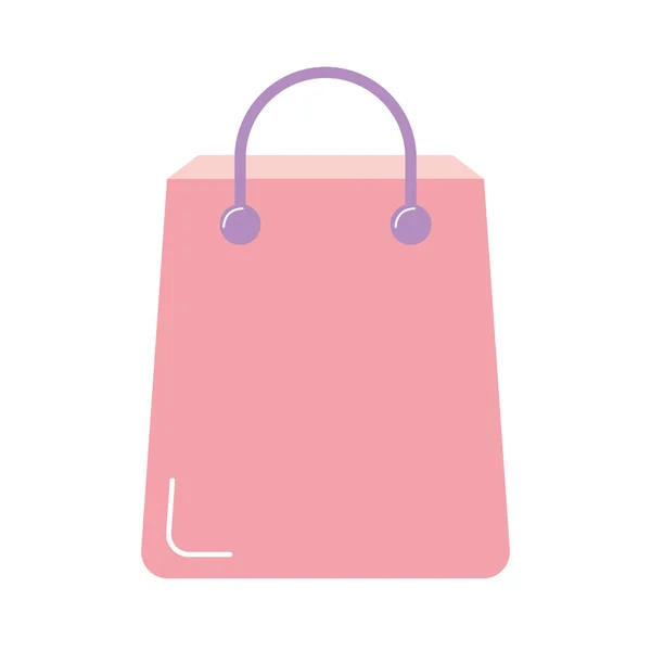 Einkaufstasche auf weißem Hintergrund — Stockvektor