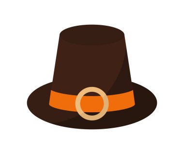 Siyah tokalı hacı şapkası.