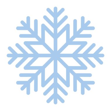 açık mavi kar taneleri