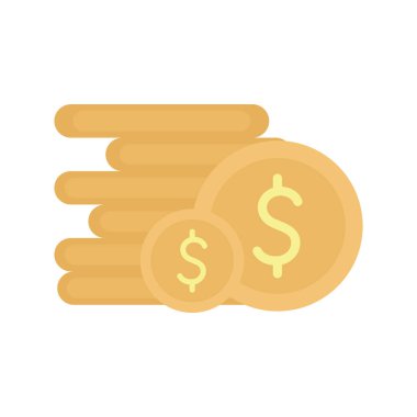 İçinde dolar sembolü olan altın sikkeler.