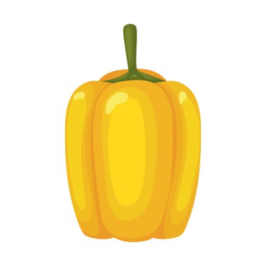 Sarı renkli kırmızı biber.