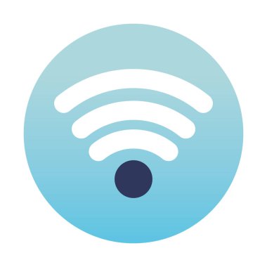Kabarcık içinde wifi uygulaması