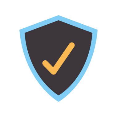 Onaylanmış bir sembol ile kalkan