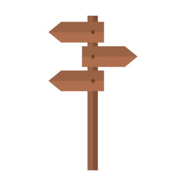 Kahverengi renkli işaret demeti