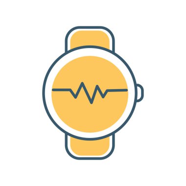 Sarı bir kol saati.