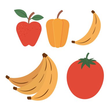 Meyveler ve sebzeler...