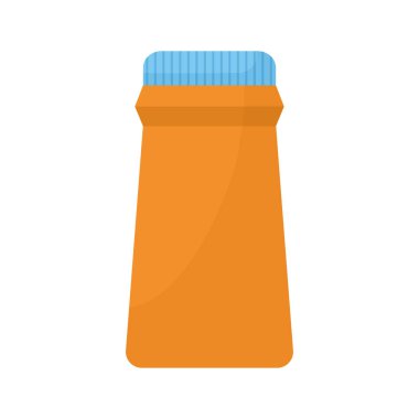 beyaz arkaplanda çamaşır tozu