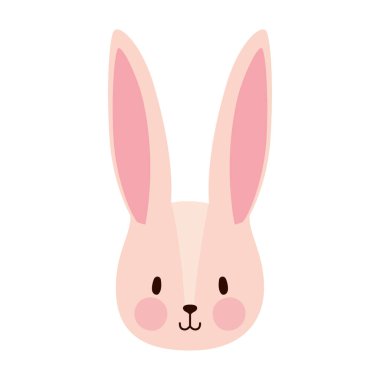 Beyaz arka planda sevimli bir güzellik.