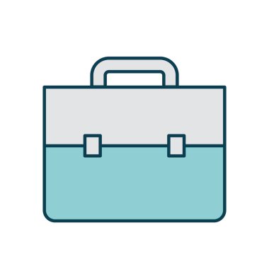 Yeşil renkli bir çanta.