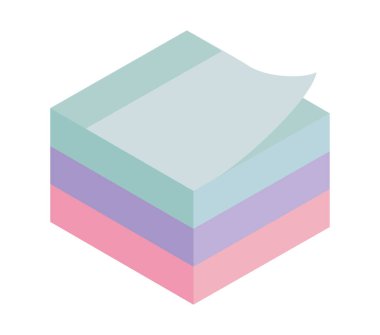 renkli kağıt notlar