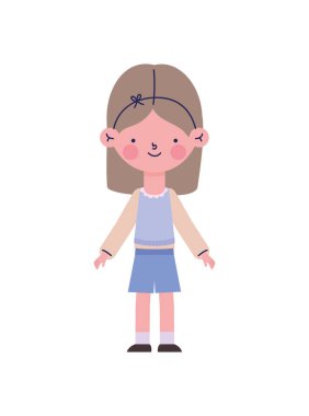 Küçük kız çizimi