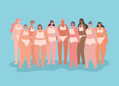 Güzel kadınlar grubu