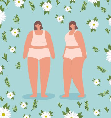 Güzel kadınlar çifti