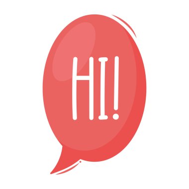 Merhaba mesaj balonu