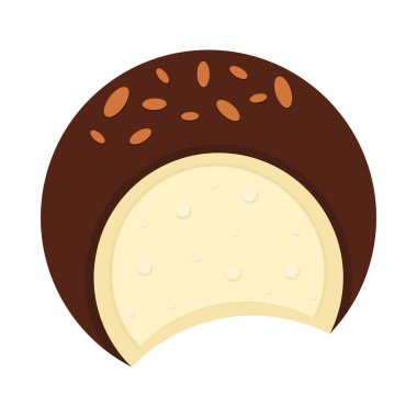 Tatlı tatlı çikolata.