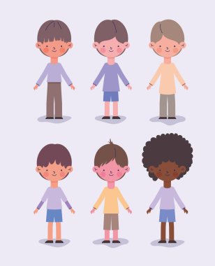 Küçük oğlanlar simgeleri