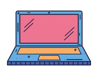 mavi dizüstü bilgisayar aç