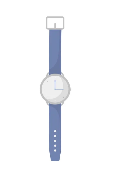 Reloj de pulsera icono aislado — Vector de stock