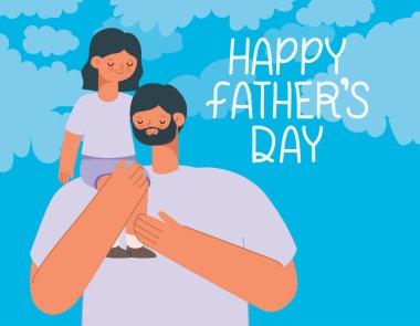 Babalar günü kartı.