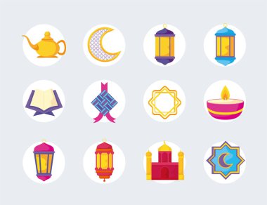 Bayram festivali simgeleri