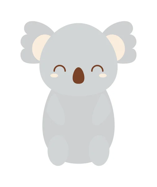 Cute koala icon — Stock Vector